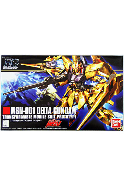 BANDAI HGUC 1/144 MSN-001 Delta Gundam Kit de model