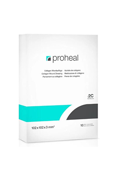 ProHeal Kolajen yara örtüsü (1 adet) 102X102X3mm, STERİLE