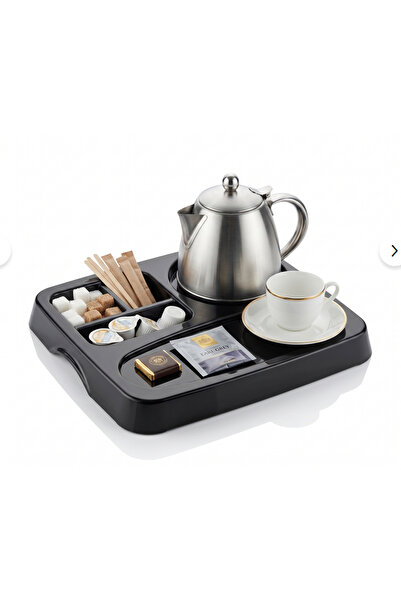 INTERSTEEL Otel Tipi Kettle Altlığı ve Sunum Tepsisi - Profesyonel Isıya Daya...