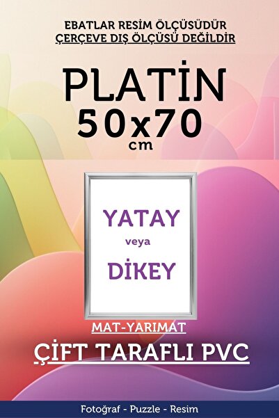Atlas Sanat Galerisi 22mm-50x70 Cm Mat Pvc Li Camsız Fotoğraf 1000 Parça Puzz...