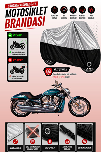 Cemku Twin الغطاء العلوي باللون الرمادي والسفلي باللون الأسود من نوع Harley-D...