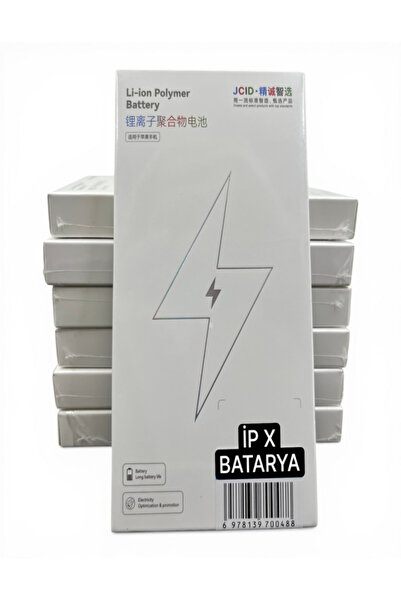 JCID iPhone X Uyumlu Pil Batarya (3100 mAh)