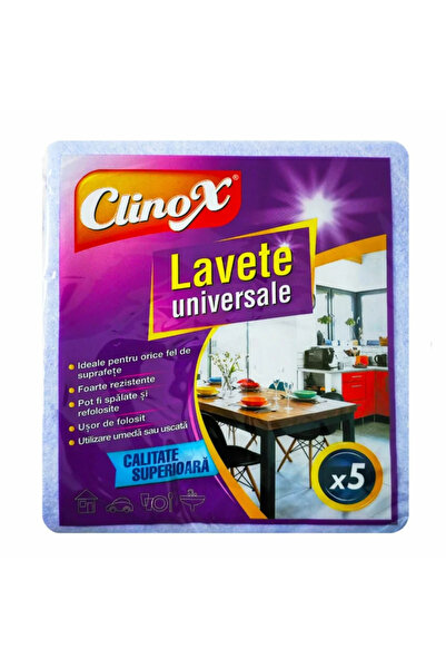clinox Lavete universale vascoza Clinox, 33*36cm, 5 buc/set