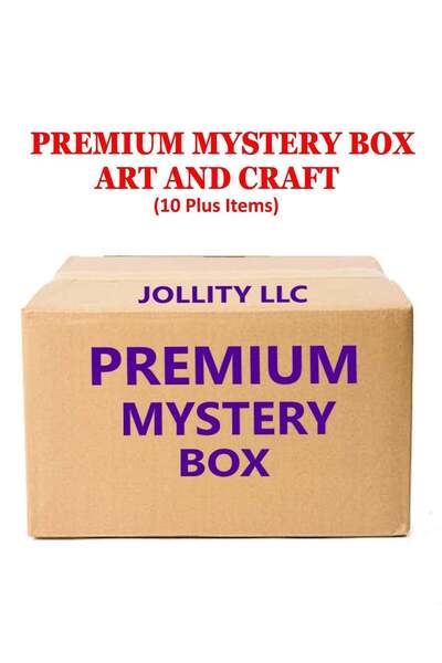 JOLLITY LLC Premium Fun Box Art and Craft items 10 plus