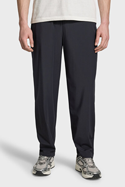 Armani Exchange Comfortable Fit Flat Leg Elastic Waist Trousers Men's Pants X...