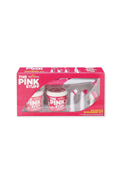 THE PINK STUFF 2x500g Pastă de curățare universală + Set de perii electrice p...
