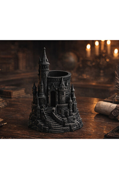 hivhestın Harry Potter Hogwarts Temalı Dekoratif Kalemlik - Masa Üstü Organizer