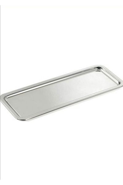 MEMS Metal Baton Dikdörtgen 33x18 cm Sunum Tabağı