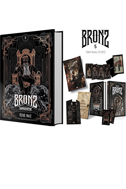 Guardian Kitap Bronz 2 İmparator Ciltli ve Bronz 5 Ölüm Tekli Hediyeli Kutulu...