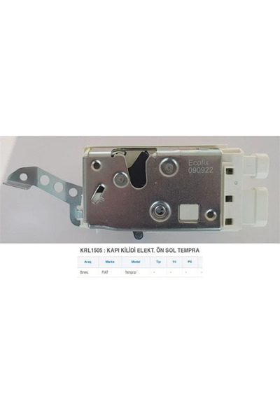 KARLAND KAPI KİLİDİ ÖN SOL ELEKTİRİKLİ FİAT TEMPRA TİPO