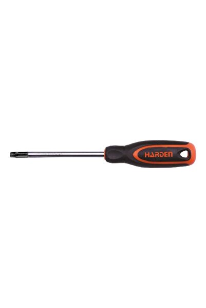 HARDEN Screwdriver with TPR Comfort Handle, Torx, Professional, Harden, T27 x...