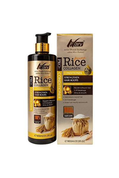 NARYN Balsam de Păr cu Colagen și Extract de Orez – Fortifiere, Reparare și H...