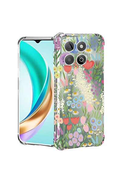 bestcase Husă Antișoc pentru Honor 400 Smart / X7d, Florală - Lalea Colorată,...