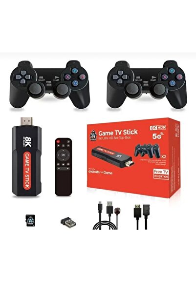 SIGHTZER X2 Game TV Stick TV Box 64GB 10000+ Gaming HD 8K 5G WiFi Video Game ...