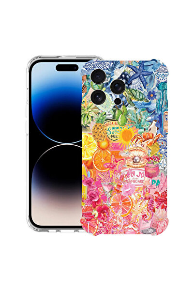 bestcase Husă Antișoc pentru Apple iPhone 14 Pro Max, Tropicală, 1399707 AS 2037