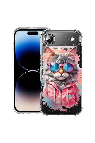 bestcase Husă Antișoc pentru Apple iPhone 17 Air, Shopping Queen Cat, 2052027...