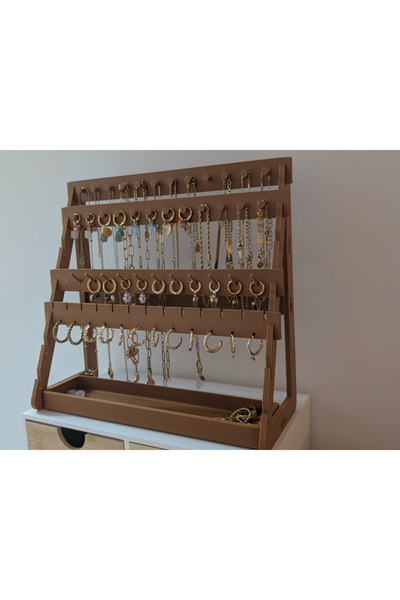 DU&ER Desktop Jewelry Organizer Stand |   Necklace, Bracelet and Ring Organiz...