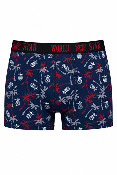 Gambocci Men's 95% Cotton Patterned Textile Breathable Comfortable Fabric Und...