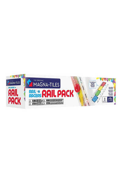 Magna Tiles Rail Racer Track Pack - 8 Pieces 263008Rp