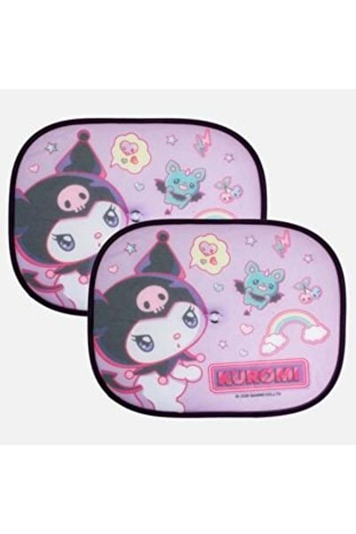 SHOPIENS Parasolar auto Kuromi 44 x 36 cm - 2 bucăți