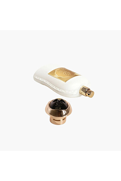 la parfum galleria زجاجة عطر ذهبية بيضاء