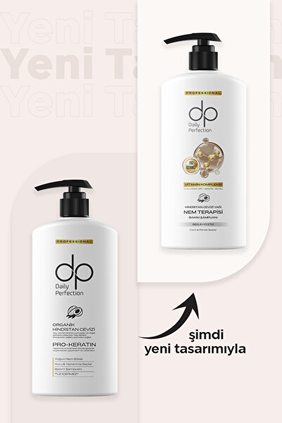 dp Daily Perfection Şampuan Hindistan Cevizi Yağı 800 ml X 6 Adet