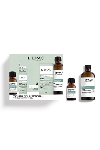 Lierac Σετ Lierac: Πρωτόκολλο κατά των ατελειών, Κατά των κηλίδων, Κρέμα τοπι...