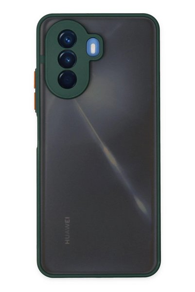 New Face ILKESHOP غطاء سيليكون مونتريال جديد لهاتف Nova Y70 (192400) - أخضر