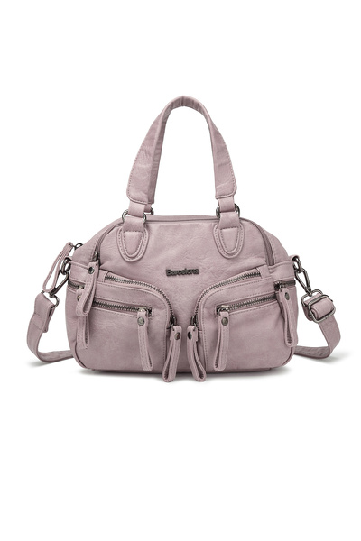 BARCELONA 21K Powder Small Size Multi-Pocket Long Strap Women's Daily Hand an...