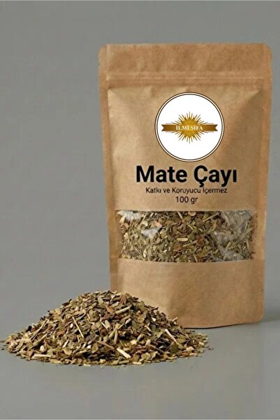 İLMİ ŞİFA Mate Çayı (Katkısız Orjinal Mate) Mate Bitkisi 100 Gr