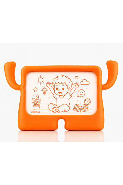 Galaxy Tab A11 / A9 8.7inch Case Kids Silicone Case X110 X130 Compatible Orange