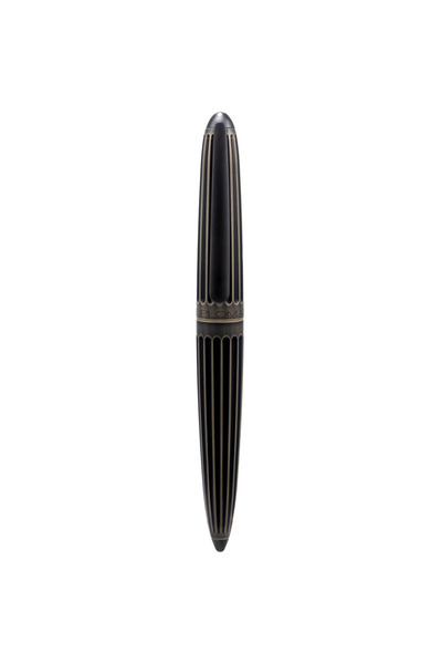Diplomat Aero pen, with M nib, stainless steel - oxyd brass