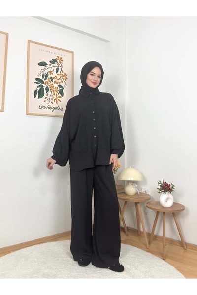 ARZU SEMA طقم قميص ميريلفا مع بنطلون