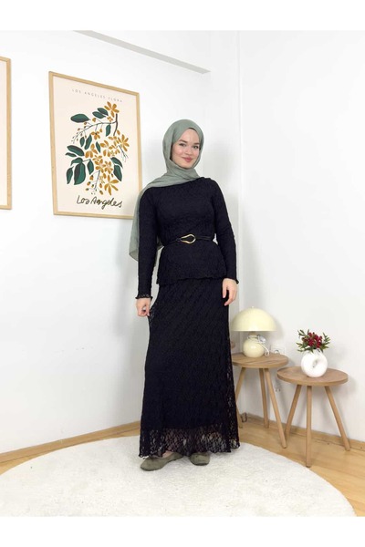 ARZU SEMA طقم كادويز بتفاصيل من الدانتيل