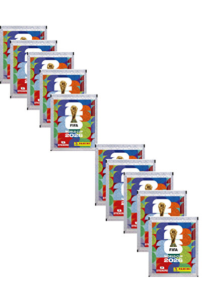 Next Plus Licensed Fifa World Cup 2026 ™ Panini Official Sticker Collection 10 Pack (70 Stickers)
