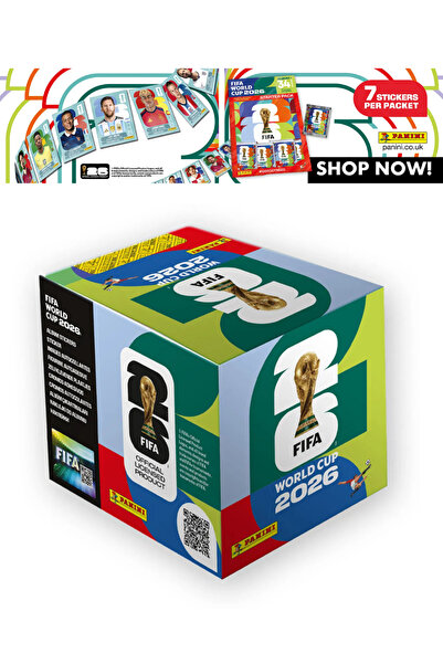 Next Plus Official Fifa World Cup 2026 ™   Official Sticker Collection - Box ...