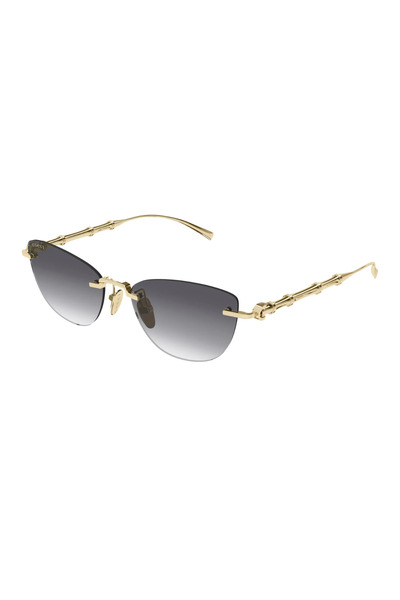 Gucci 2063S 001 55-17-145 Titanyum Kadın Güneş Gözlüğü