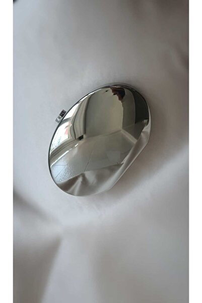 Gül karatekin gk Kadın Gümüş Metal Oval Formlu Özel Tasarım Ekstra Zincir ask...