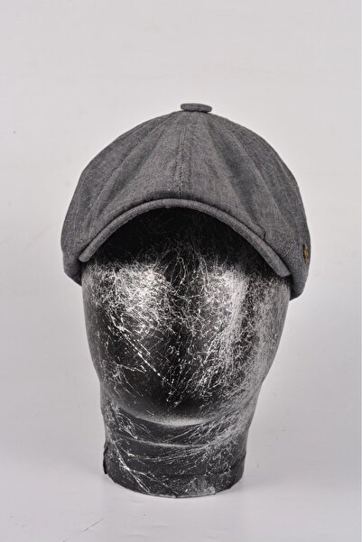 mercantoptan 100% Cotton Summer Model British 8-Piece Cap Hat