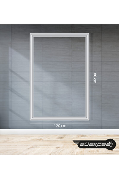 Süsköşe Hazır Dekoratif Duvar Çerçevesi 180-120CM / 4cm(Kalın)