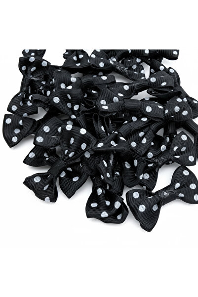 BRIDEIST WEDDING CO Black and White Bow Ribbon Ornament |   Luxury Bow Orname...