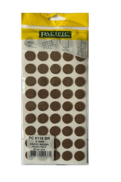 omeyva Pacific Yapışkanlı Mobilya Masa Sandalye Altı Zemin Ayak Koruyucu Kayd...