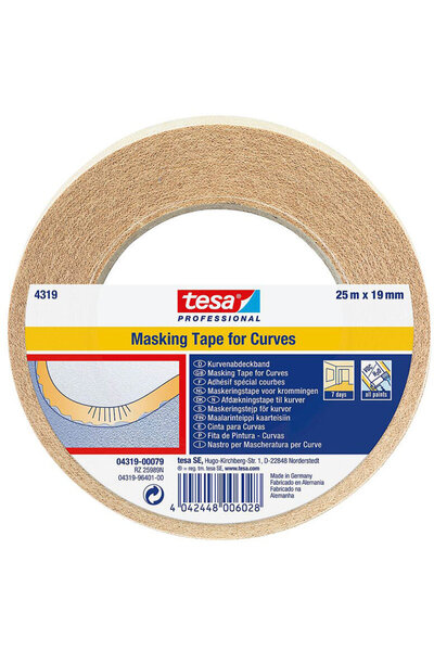 Tesa Ticaret BANDA ADEZIVA MASCARE CURBATA 19MM / 25M