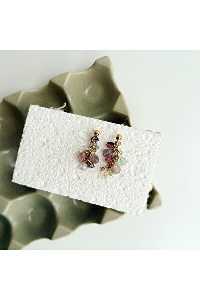 Boise Atelier Liana Steel Earring | Çelik Küpe