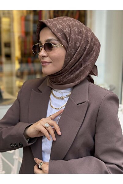 Aker Elegance Monogram Eşarp