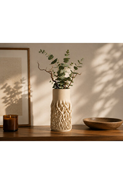 zen atelier Modern Dekoratif Vazo & Heykelsi Obje | Rhizea Tasarım Minimal Ma...