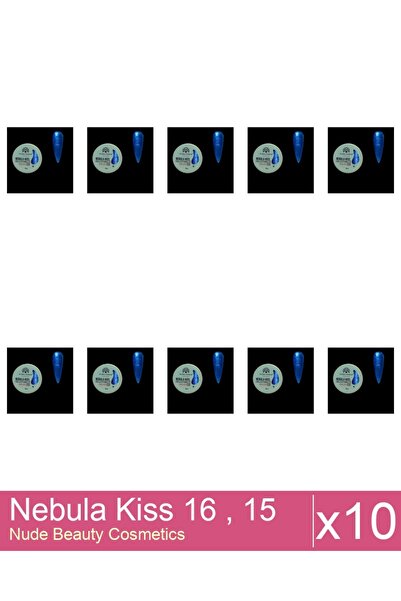 Makeup Set 10x Nebula Kiss 16 , 15 g