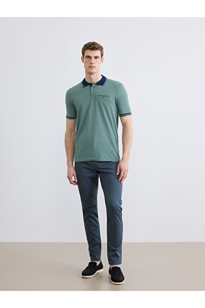 LC Waikiki Nevavm Slim Fit Gabardine Men's Chino Pants with a Difference