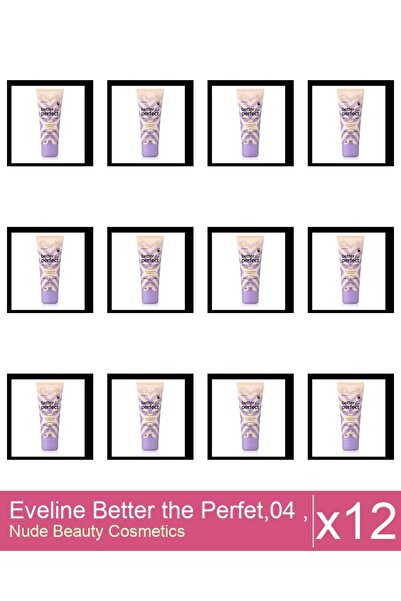 Makeup Set 12x Eveline Better the Perfet,04 , ( -beige) 30 ml