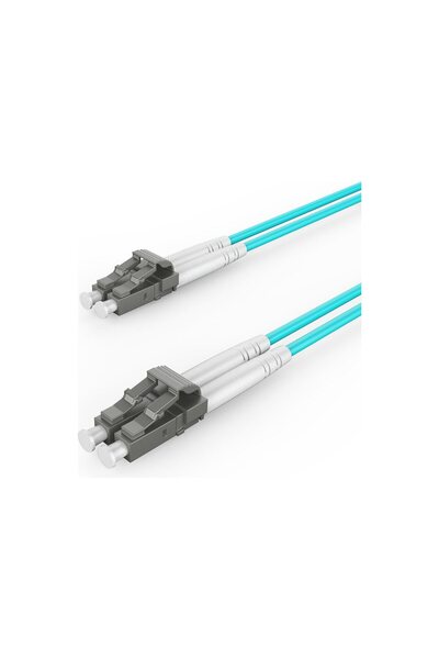 Gembird OM4 Duplex 50/125 LC‑LC 0.5m – Multimode Fiber Optic Cable, LSZH, 100...